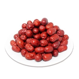 DABC OAK LAND DOL American Packaged Red Dates High Nutrition Jujube Dates High Vitamin Red Dates Gourmet Candied Dates Snack Food Red Dates Dried Fruits Sweet Red Dates (Red Dates, 1LB)