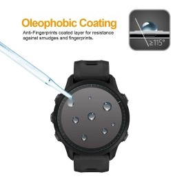 Supershieldz (2 Pack) Designed for Garmin Forerunner 955/955 Solar Tempered Glass Screen Protector, Anti Scratch, Bubble Free