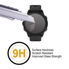 Supershieldz (2 Pack) Designed for Garmin Forerunner 955/955 Solar Tempered Glass Screen Protector, Anti Scratch, Bubble Free