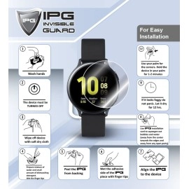IPG for Garmin quatix 7X Solar Edition Smartwatch Watch Screen Protector (2 Units) Invisible Ultra HD Clear Film Anti Scratch Guard-Smooth/Self-Healing/Bubble -Free for quatix 7X Solar