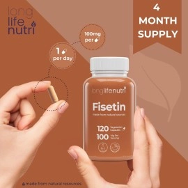 LongLifeNutri Fisetin (120)