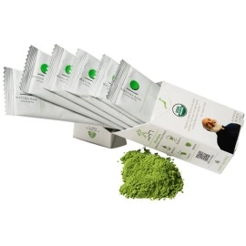 Matcha Kari Green Tea Powder Single Serving Sticks, Dr. Weil\'s Ceremonial Organic Powder Singles Packets - Individual Tea Packets (6)
