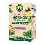 Dr. Tea Wellness Moringa Herbal Tea with Ginger Flavor - 20 Tea Bags