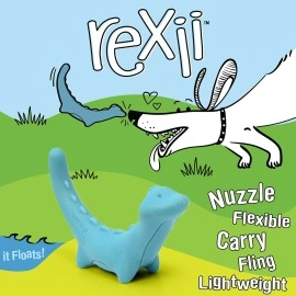 Nylabone Rexii Interactive Dog Toy for Small Dogs - Lightweight Flexible Dog Toy for Creative Play & Dog Exercise