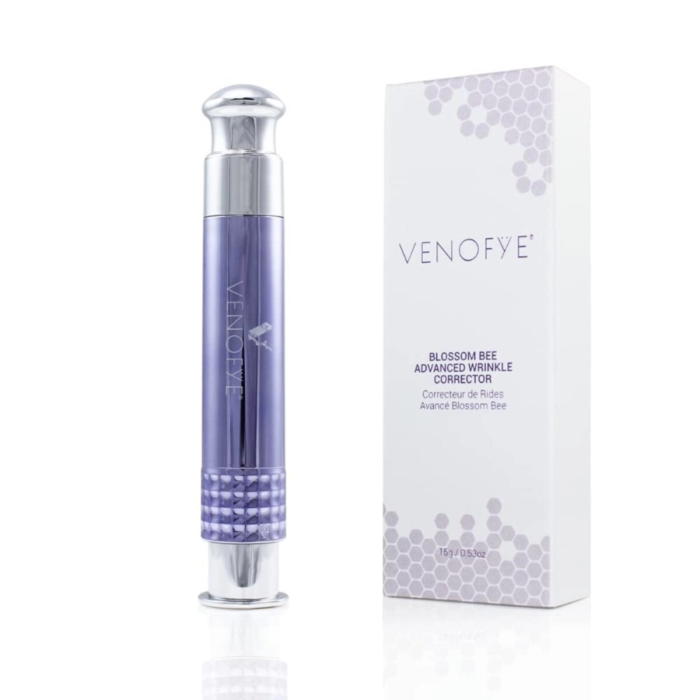 Venofye Blossom Bee Advanced Wrinkle Corrector, Eye Lift and Eye Tuck Bee Venom Serum For Wrinkles, Puffy Eyes, Dark Circles and Under Eye Bags Treatment.