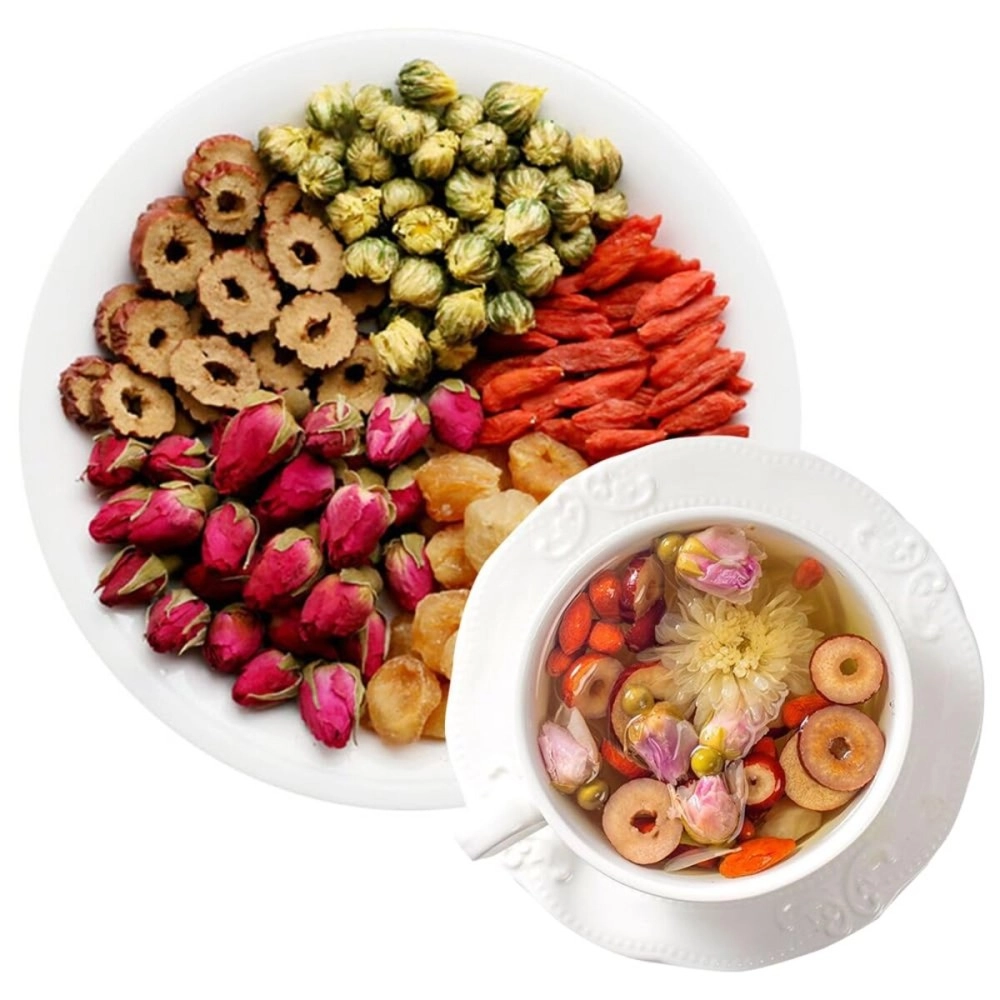 Cinnamon jujube rose tea 130g (13g*10 packs) flower and fruit tea, flower tea bag, substitute tea, independent tea bag, combination tea, brewed, soaked in water, easy to carry, cold brewed tea 