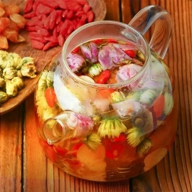 Cinnamon jujube rose tea 130g (13g*10 packs) flower and fruit tea, flower tea bag, substitute tea, independent tea bag, combination tea, brewed, soaked in water, easy to carry, cold brewed tea 