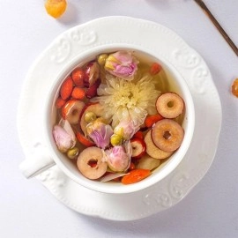 Cinnamon jujube rose tea 130g (13g*10 packs) flower and fruit tea, flower tea bag, substitute tea, independent tea bag, combination tea, brewed, soaked in water, easy to carry, cold brewed tea 