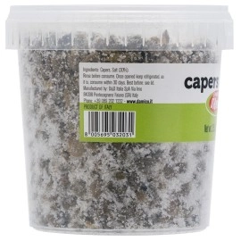 FRATELLI D\'AMICO Capers in Salt, Size 10, Italian Salted Capers, Caperi, NON-GMO, Product of Italy, Net wt. 35.3oz (1000g)