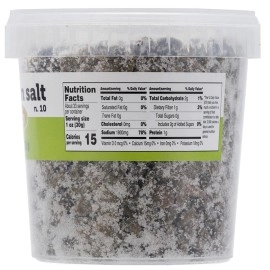 FRATELLI D\'AMICO Capers in Salt, Size 10, Italian Salted Capers, Caperi, NON-GMO, Product of Italy, Net wt. 35.3oz (1000g)