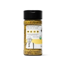 Kinder\'s Organic Buttery Steakhouse Rub, Premium Quality Seasoning, MSG Free, USDA Certified Organic, 3 oz (2 Pack)