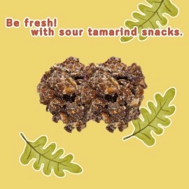 LUNGCHA Super Spicy & Sour with Sugar Mixed Flavor, Seedless Real THAI DRIED TAMARIND Variety Flavors Mixed 3.5 Oz. (100 g.) x 2 pack (Super Spicy & Sour)