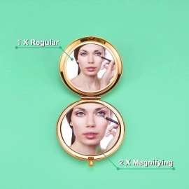 Mwphuy Hairstylist Gift Ideas Hairdresser Gifts for Women Thanks You Gifts Compact Makeup Mirror for Barber Appreciation Gifts Folding Makeup Mirror for Her Birthday Christmas Graduation Gift