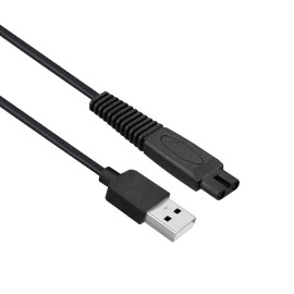 SMAYS Charger Cord Replacement for Skull Shaver Pitbull Gold Pro, Palm, Platinum Electric Razor - USB Cable 2-Pack