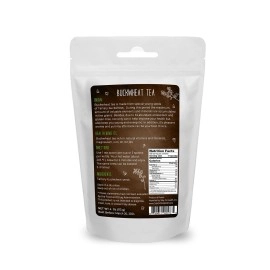 ChagaTeaShop Tartary Buckwheat Tea Premium Grade Roasted Non-GMO, Gluten-Free, Vegan, Caffeine-Free (NET WT 4 OZ (113 G)