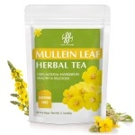 iMATCHME Mullein Leaf Tea - Respiratory and Lung Cleanse Herbal Tea, Caffeine Free, 30 Tea Bags