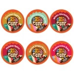 Crazy Cups Christmas Variety Pack of Single Serve Flavored Coffee Pods For Keurig, 30 Count Holiday Gift