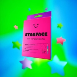 Starface World Party Pack Hydro-Stars, Colorful Hydrocolloid Pimple Patches, Absorb Fluid and Reduce Inflammation, Cute Star Shape (96 Count)