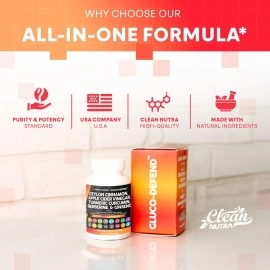 Clean Nutraceuticals Ceylon Cinnamon 3000mg Turmeric 3000mg Apple Cider Vinegar 3000mg Ginseng 2000mg Berberine 1200mg Plus Bitter Melon Gymnema Milk Thistle Fenugreek