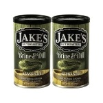 Jake\'s Nut Roasters - Brine & Dill Almonds (2 Pack) - Whole Dry Roasted Seasoned Almonds