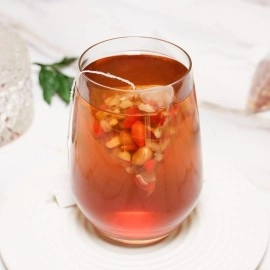  Wu Hong tea 8.81oz (10g25packets) Five red Tea Brown sugar wolfberry red date peanut red bean Combination tea Bag blister Tea bag 250g