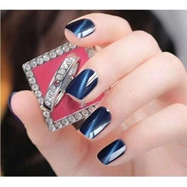 Omainy Gel Nail Polish Set -Cat Eye Magnetic Nail Polish Soak Off UV LED Nail Art Varnish Manicure Set (With Magnet As Gift,7.3Ml)