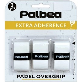 Palbea Extra Sticky Padel Grip - White Padel Overg..