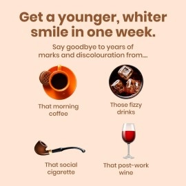 DrDent Professional Teeth Whitening Strips 7 Treatments - Safe for Enamel - Non Sensitive Teeth Whitening - Whitening without Any Harm - Pack of 14 Strips + Mouth Opener Included