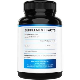 L Citrulline 3000mg Supplement (240 Capsules) Support L Arginine & Nitric Oxide Pills - Stamina, Endurance, Performance for Workouts - NO Supplements for Men - Gluten Free, Non-GMO, Vegan Capsules