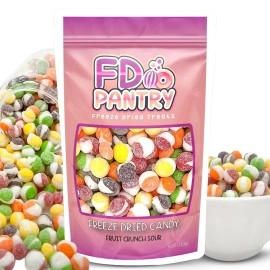 FD Pantry Freeze Dried Fruit Crunch Candy (Sour, 4 oz)