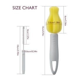 Momcozy Cleaning Brush Kit Compatible with Momcozy Wearable Breast Pump. Original M5 Replacement Accessories, 1 Pack