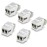 TRENDnet LC Duplex Fiber Optic Keystone Coupler Jacks- 5-Pack, TC-K05LC, Single-Mode & Multi-Mode Fiber Compatible, Use TC-KP24SA Shielded Blank Keystone Patch Panel (Sold Separately)