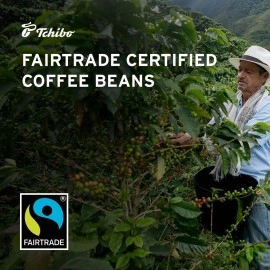 Tchibo Whole Bean Coffee - Barista Espresso - Dark Roast for a Bold European Style Coffee - Intensity 5/6, Acidity 0/6, Roast Level 6/6-35.3 oz