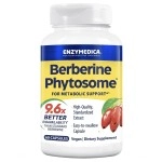 Enzymedica Berberine Phytosome 60 Capsules | Vegan Dietary Supplement for Healthy Blood Sugar Metabolism