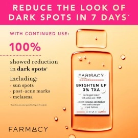 Farmacy Brightening Toner for Face - Toner with 3% TXA, Azelaic Acid & PHA, 120ml