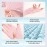 MelodySusie Premium UV Protection Gloves for Nails - UPF99+ Fingertip Protection, Ultra Cool Feeling Fabric, Anti UV Nail Art Gloves