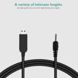 Lnauy for Braun Beard Trimmer Charger, Power Cord Compatible with Braun MGK3010 MGK3020 MGK3021 MGK3025 MGK3210 MGK3220 MGK3221 MGK3225 MGK3921 5V to 2.3V Replacement Charging cable Adapter