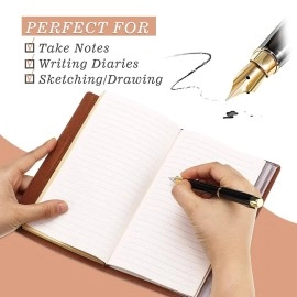 PRSTENLY Gifts for Husband Leather Journal, Husband Gifts for Fathers Day, To My Husband Gifts 140 Page Notebooks, Valentines Day Anniversary Birthday Wedding Gifts for Him Husband from Wife