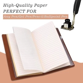 PRSTENLY Gifts for Husband Leather Journal, Husband Gifts for Fathers Day, To My Husband Gifts 140 Page Notebooks, Valentines Day Anniversary Birthday Wedding Gifts for Him Husband from Wife