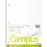 KOKUYO Campus Loose Leaf Paper, 8.25 x 11 inches, College Ruled, 100 White Sheets, Japanese Smooth Paper, 3-Ring Binder Compatible