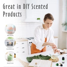 MitFlor Hotel Fragrance Oil Set, Scented Essential Oils, Aromatherapy Oils, 6 * 10ml