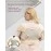 Momcozy Baby Wrap Carrier Air-Mesh, Cooling Fabric for Summer, Infant Carrier Slings for Newborn up to 50 lbs, Easy to Wear Baby Carriers, Beige
