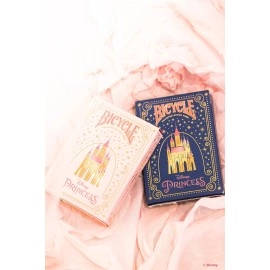 Bicycle - Set of 54 Playing Cards - Ultimates Collection - Disney Princess - Magic/Magic Card - Pink and Blue