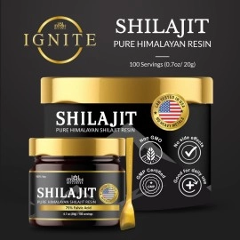 MBDH Wellness Himalayan Shilajit Resin | 100% Pure Himalayan Shilajit sourced from high altitudes (~18000 ft) (Pack of 1)