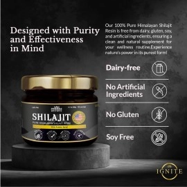 MBDH Wellness Himalayan Shilajit Resin | 100% Pure Himalayan Shilajit sourced from high altitudes (~18000 ft) (Pack of 1)