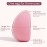 BEAKEY Flat Duo Makeup Sponge of 6, Super Soft 0 Latex Blending Sponge for Flawless Application - Liquid, Cream, Powder, Patented Design,Pink