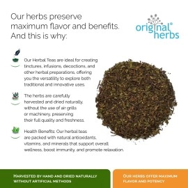 Original Herbs JAVA TEA,ORTOSIPHONIS STAMINEI FOLIA | Herbal Tea - Wild Crafted Tea - 30g