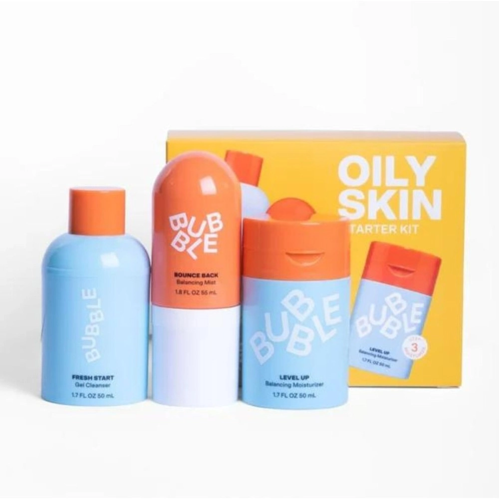 Bubble Yonune Skincare 3-Step Balancing Bundle, For Normal to Oily & Combo Skin, Set of 3