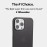 totallee Thin iPhone 15 Pro Case, Thinnest Cover Ultra Slim Minimal - for Apple iPhone 15 Pro (2023) (Frosted Clear)