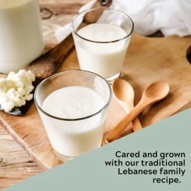 The Spirit Of The Forest Milk Kefir Grains DIY Dairy Non-GMO Probiotic Drink Limitless Heirloom Starter Easy Dried Lebanese, Reusable Kefir Grains for Infinite Supply of Kefir, Up to 3 Weeks Shelf